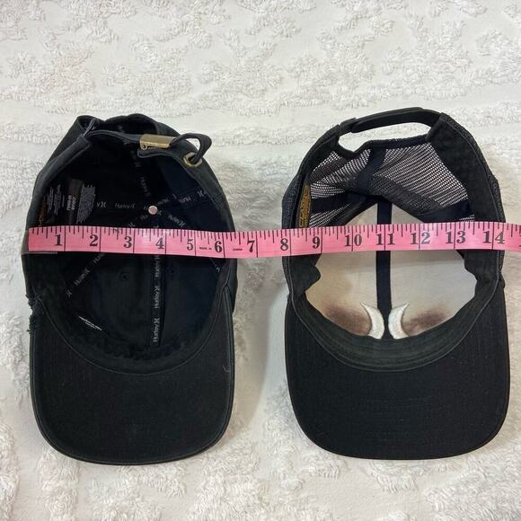 HURLEY Ball Cap Lot of 2 Men's Black Sz OS Streetwear Sporty Casualwear Athletic - Picture 10 of 10